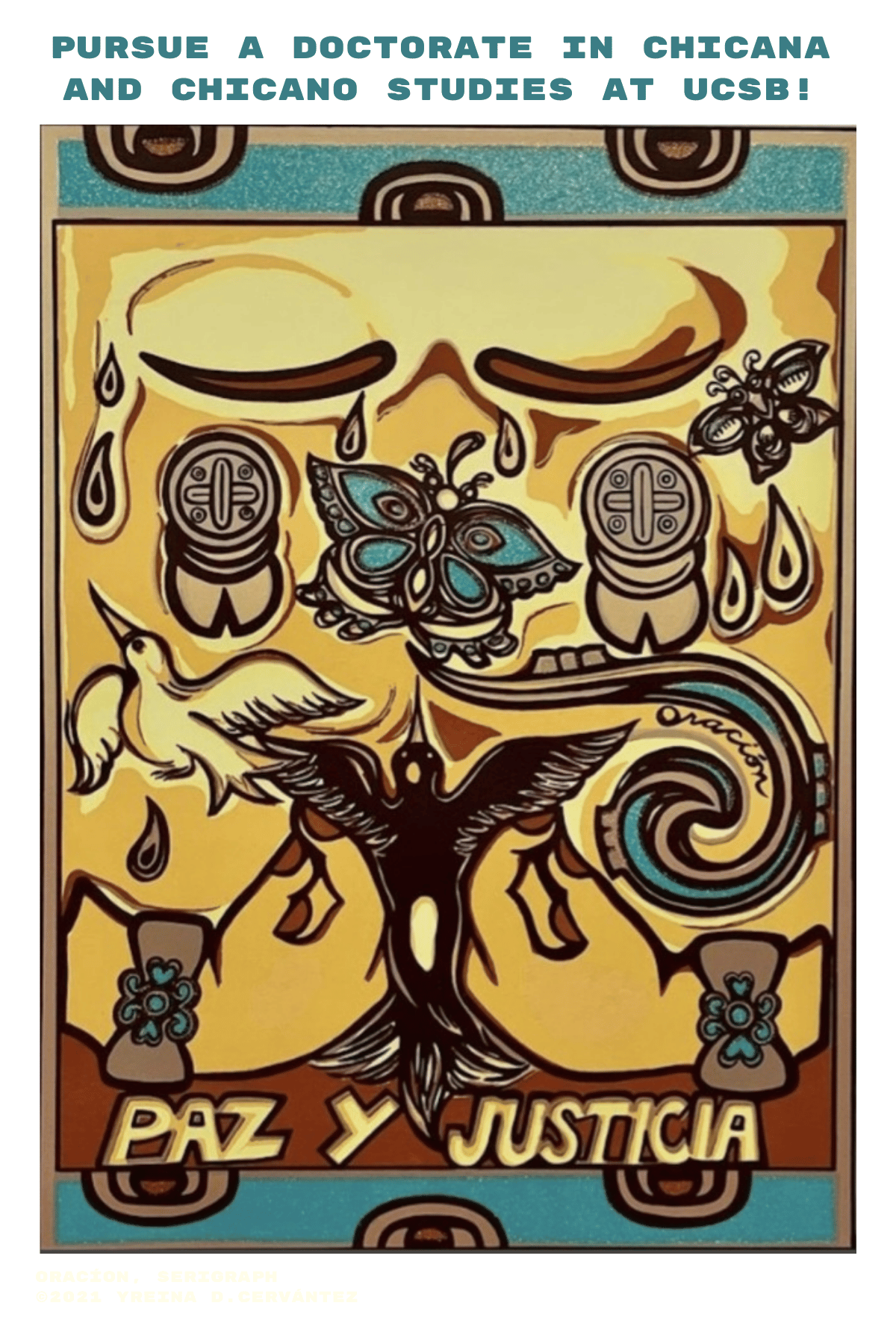 Pursue a Doctorate In Chicana/o Studies at UCSB Flyer