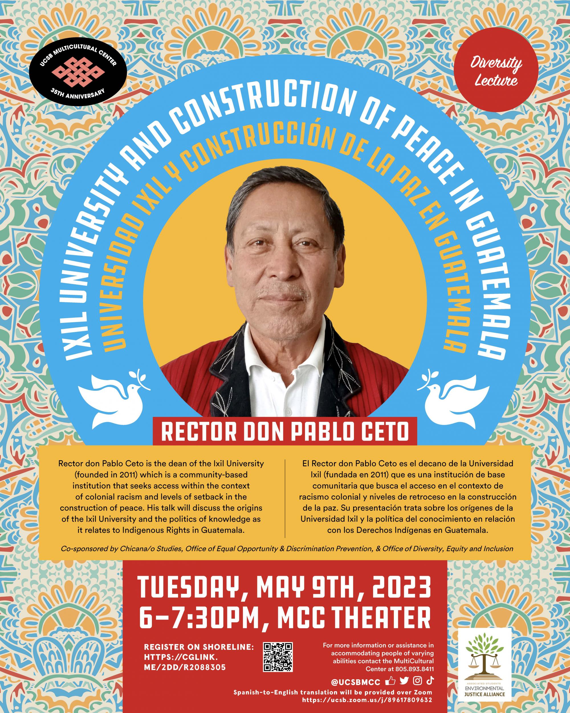 Ixil University and Construction of Peace in Guatemala May 9, 6pm MCC Event Image