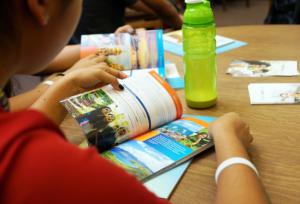 Breakout sessions discussed various topics, such as the Education Abroad program Photo Credit: Sonia Fernandez 