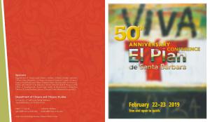 50th Anniversary Conference program cover
